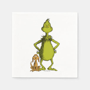 Grinch   Max & Grinch Stance Napkin
