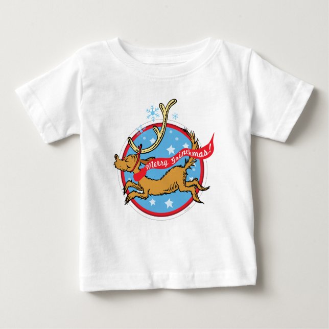 Grinch | Max Merry Grinchmas! Baby T-Shirt (Front)