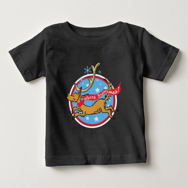 Grinch | Max Merry Grinchmas! Baby T-Shirt (Front)