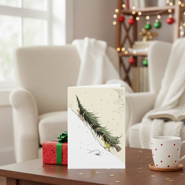 Grinch & Max Return the Christmas Tree Card (Creator Uploaded)