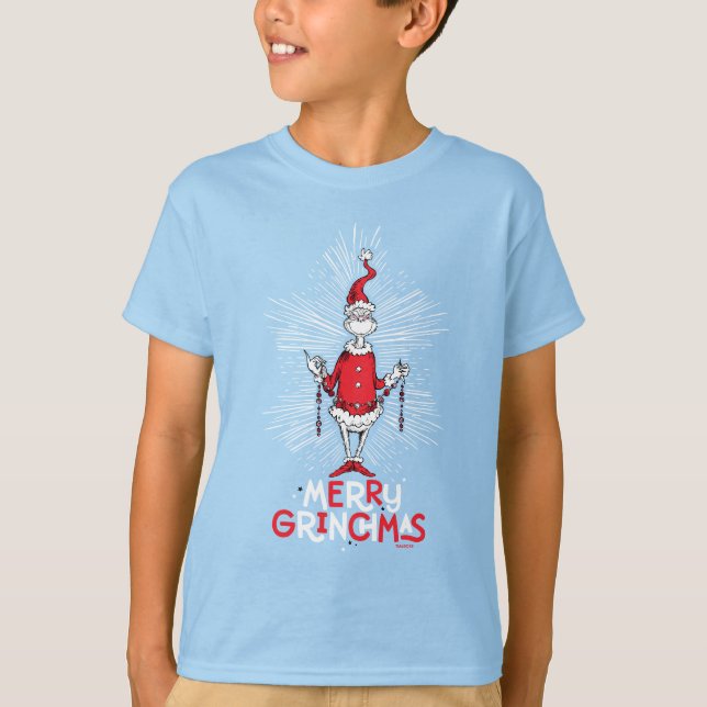 Grinch | Merry Grinchmas T-Shirt (Front)