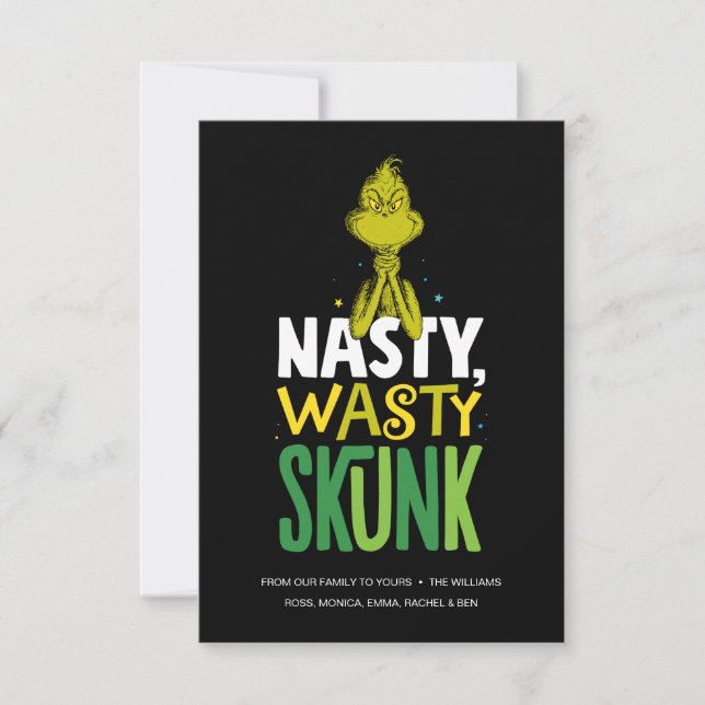 Grinch | Nasty Wasty Skunk Card (Front)