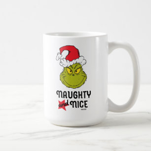 Grinch   Naughty and Nice Coffee Mug