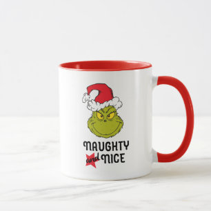 Grinch   Naughty and Nice Mug