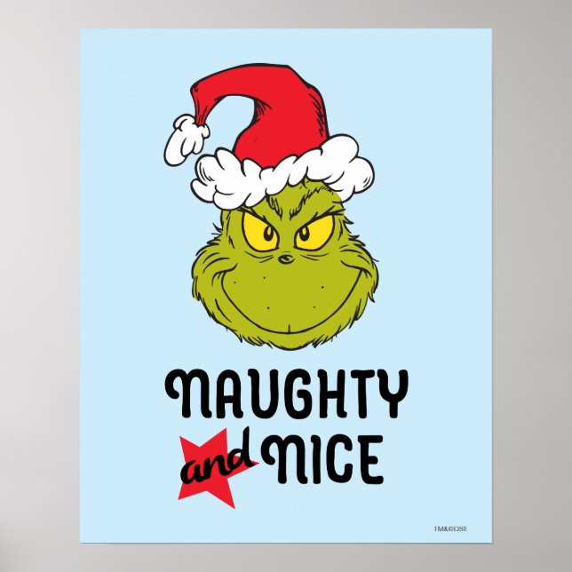 Grinch | Naughty and Nice Poster (Front)