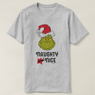 Grinch Naughty and Nice T-Shirt