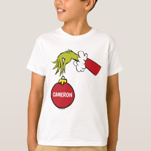 Grinch   Personalised Name T-Shirt