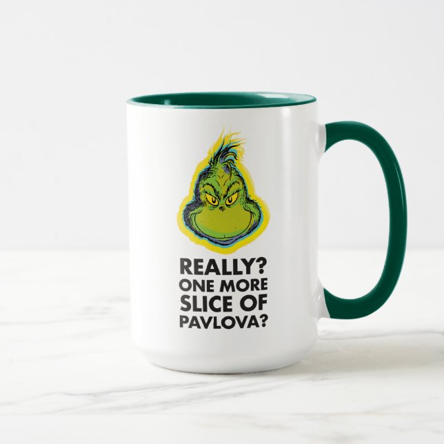 Grinch | Really? One More Slice of Pavlova? Qu Mug (Right)