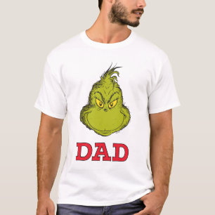 Grinch Red and Green Snowflake Birthday T-Shirt