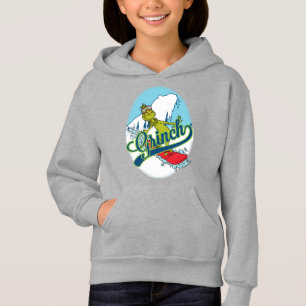 Grinch Snowboarding