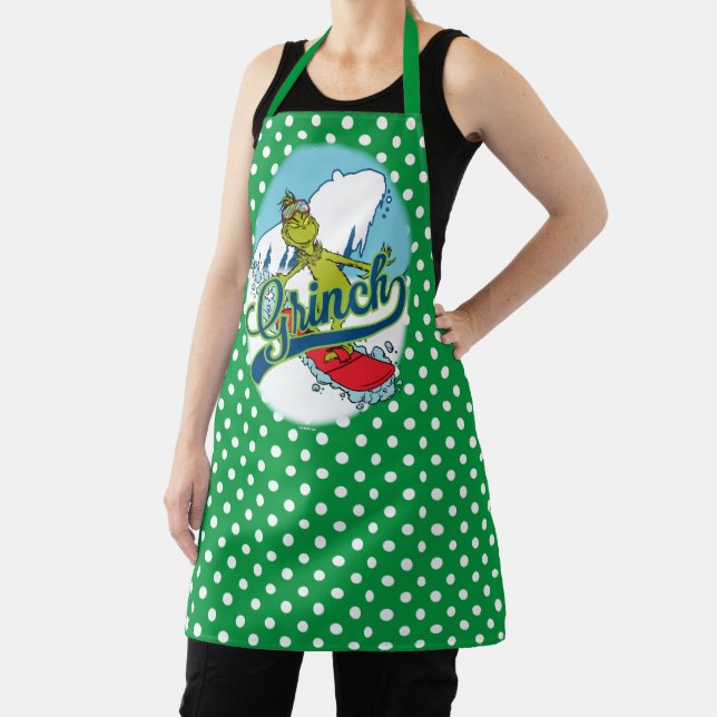 Grinch Snowboarding Apron (Insitu)