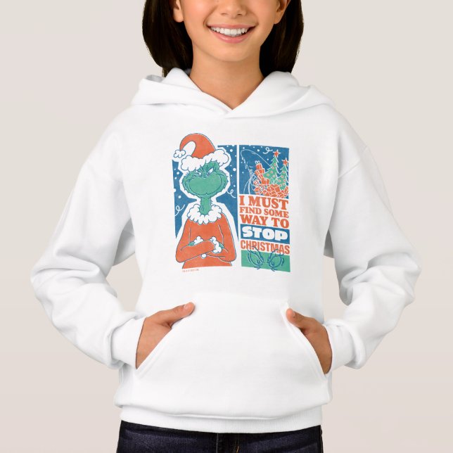 Grinch | Stop Christmas Vintage Graphic (Front)