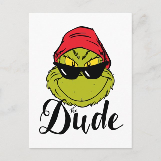 Grinch | The Dude Postcard (Front)