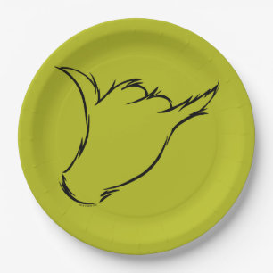 Grinch   The Mean Machine T-Shirt Paper Plate