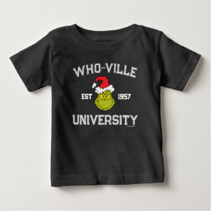 Grinch   Who-ville University Est 1957 Baby T-Shirt