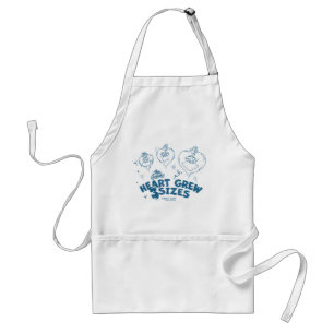 Grinch's Heart Grew 3 Sizes Standard Apron
