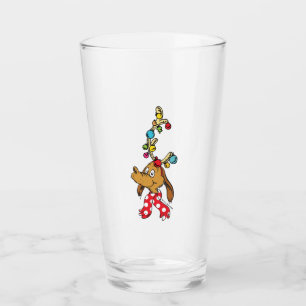 Grinch's Max Happy Who-lidays Glass