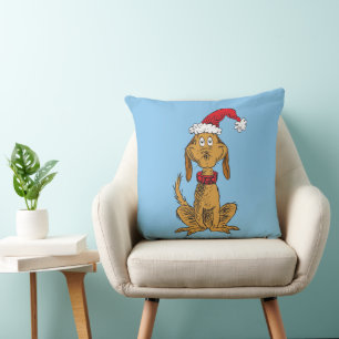 Grinch's Max Santa Claus Hat Cushion