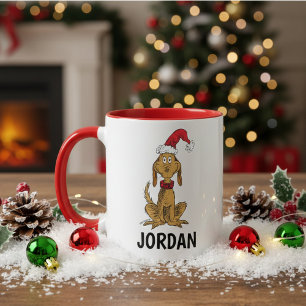 Grinch's Max   Santa Claus Hat Mug