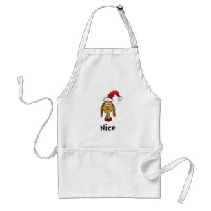Grinch's Max Santa Claus Hat Standard Apron