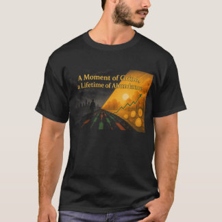 Grind and Abundance Motivational Trader T-Shirt
