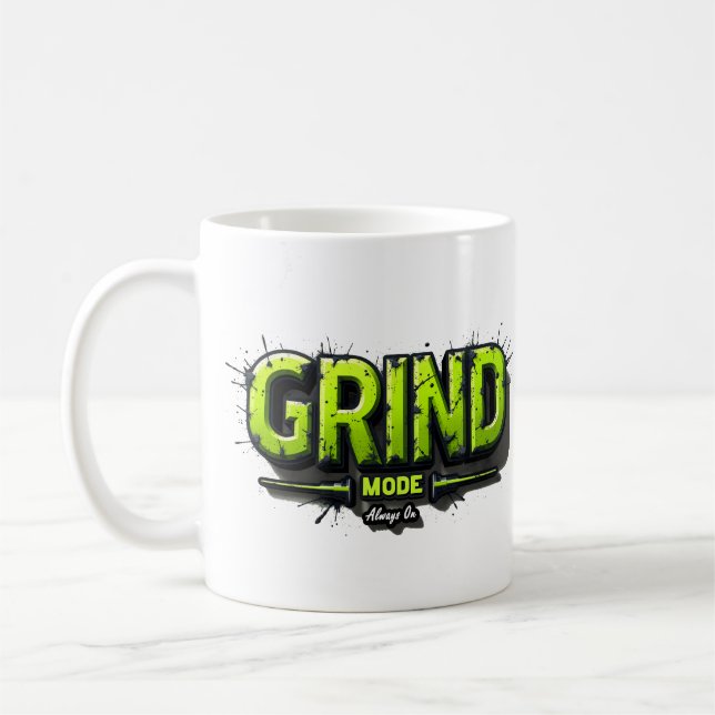 Grind Mode Coffee Mug (Left)