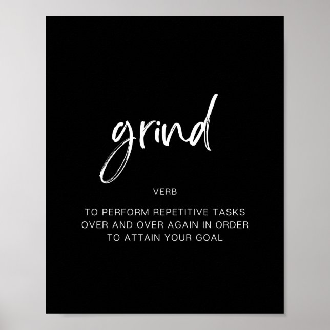 Grind Poster (Front)