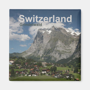 Grindelwald Switzerland Magnet Travel Souvenir
