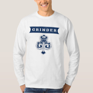 "Grinder" Long Sleeve Poker T-shirt
