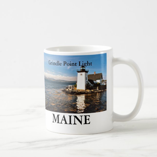 Grindle Point Light, Maine Mug (Right)