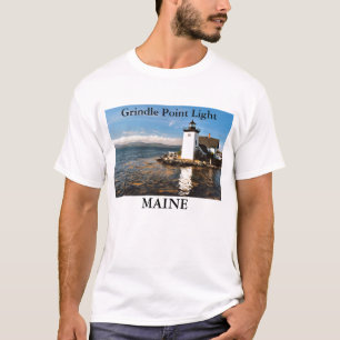 Grindle Point Light, Maine Shirt
