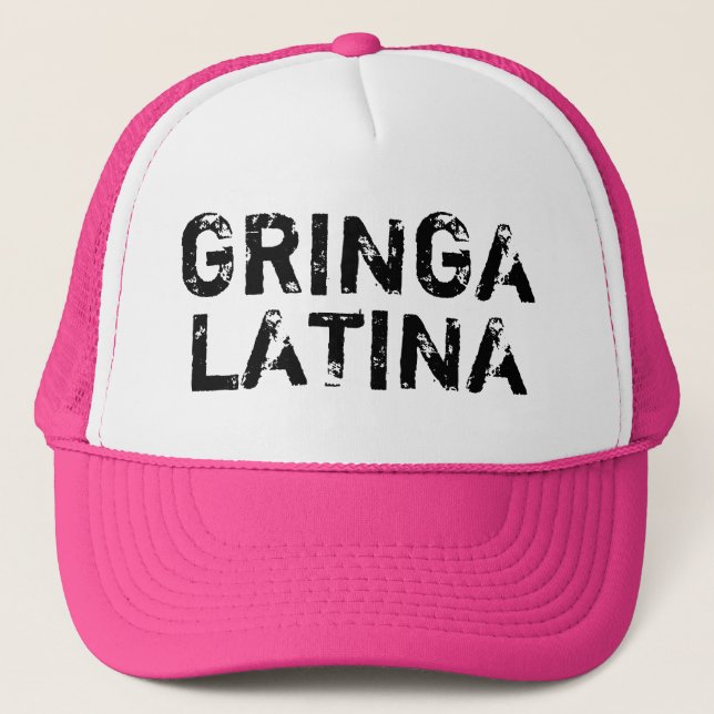 "GRINGA LATINA" Women's Trucker Hat (Front)