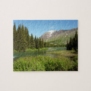 Grinnell Creek at Glacier National Park Jigsaw Puzzle