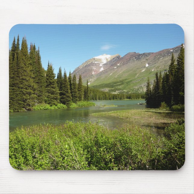 Grinnell Creek at Glacier National Park Mouse Pad (Front)