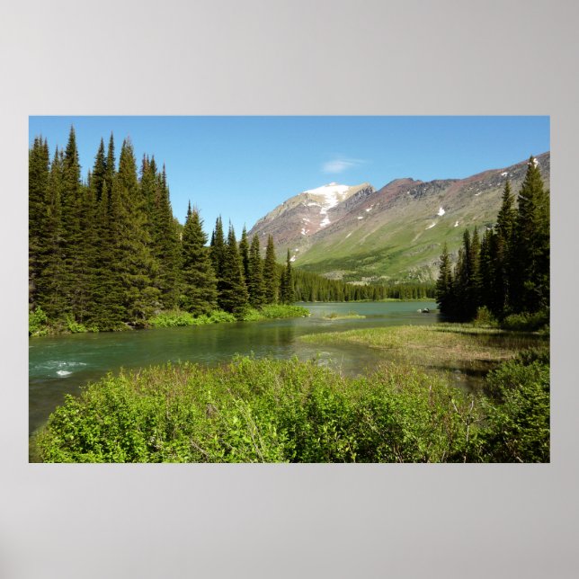 Grinnell Creek at Glacier National Park Poster (Front)