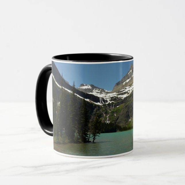 Grinnell Lake at Glacier National Park Mug (Front Left)