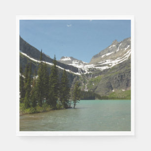 Grinnell Lake at Glacier National Park Napkin