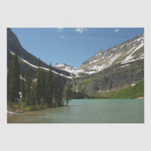 Grinnell Lake at Glacier National Park Tissue Paper