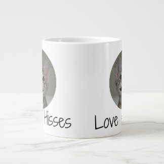 Grinnin' Francois on a giant mug