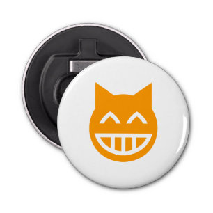 Grinning Emoji Cat Bottle Opener