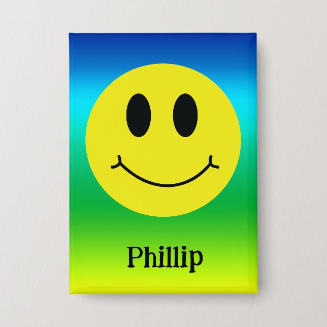 Grinning Face Classic Personalised (Front)