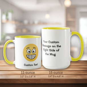 Grinning Face with Open Eyes Mug