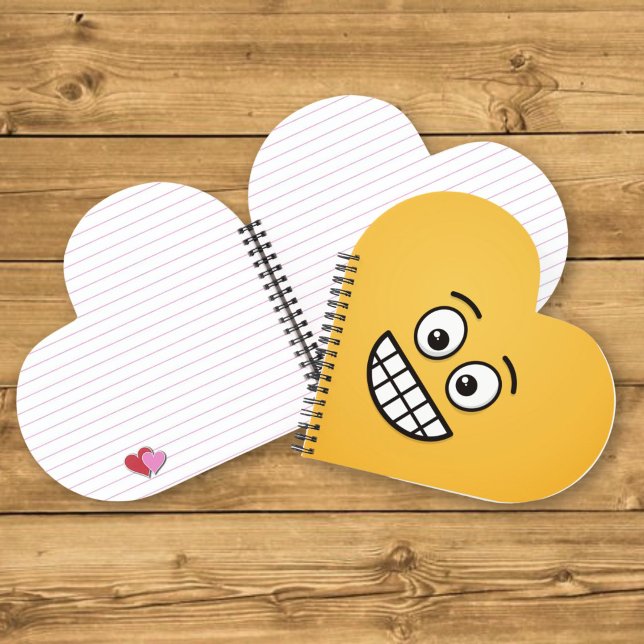 Grinning Face with Open Eyes Notebook (Creator Uploaded)