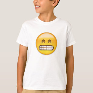 Grinning Face With Smiling Eyes Emoji T-Shirt