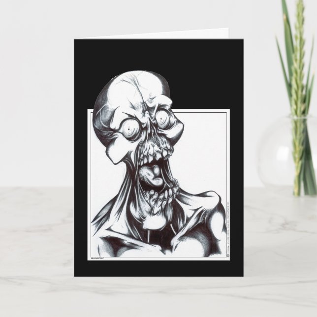 Grinning Ghoul Card (Front)