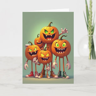 Grinning Gourd Gang Card