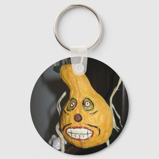 Grinning Gourd Key Ring (Front)