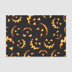 Grinning Pumpkin Tissue Paper
