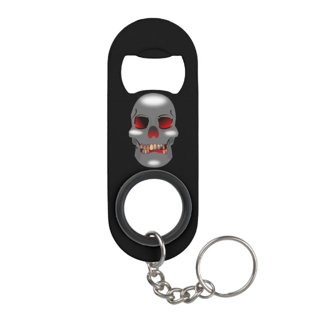 Grinning Skull Bottle Opener (Back)
