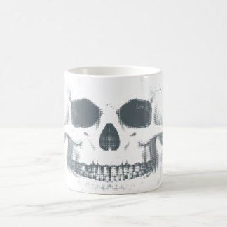 Grinning Skull. morphing mug